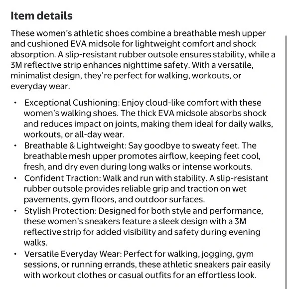 NORTIV 8 Womens Walking Shoes Beige Khaki Breathable Mesh Sneakers SNWS248W 11 - Picture 5 of 16